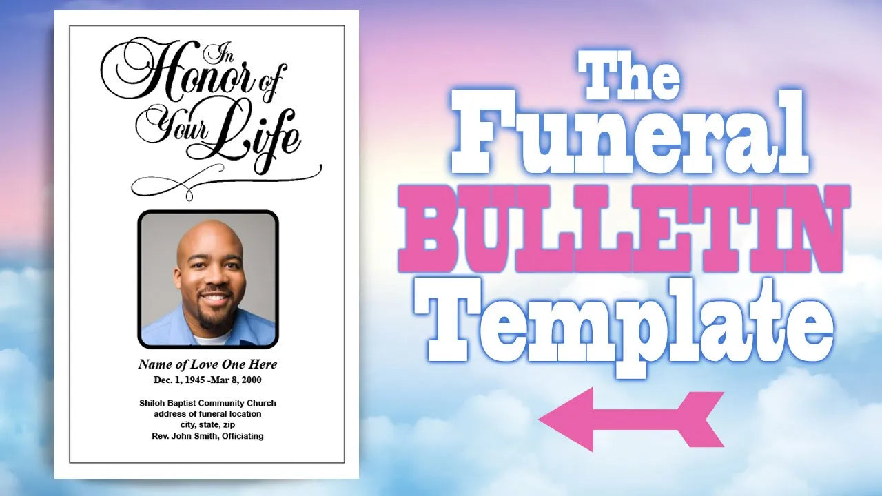 Load video: funeral bulletin