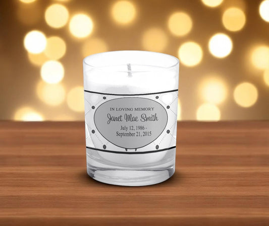 Skyler Personalized Memorial Votive Candle