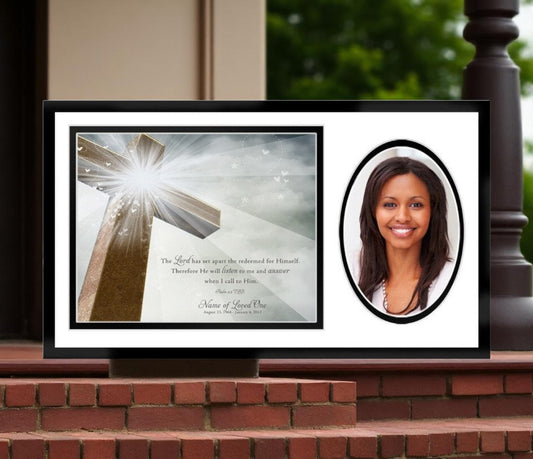 Eternal Memorial Plaque With Poem