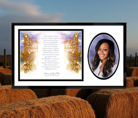 Pathway Memorial Plaque With Poem