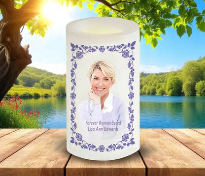 AnnaBelle Flameless LED Memorial Candle