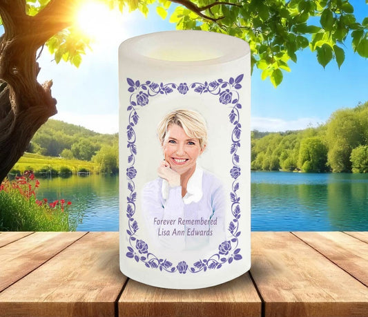 AnnaBelle Flameless LED Memorial Candle