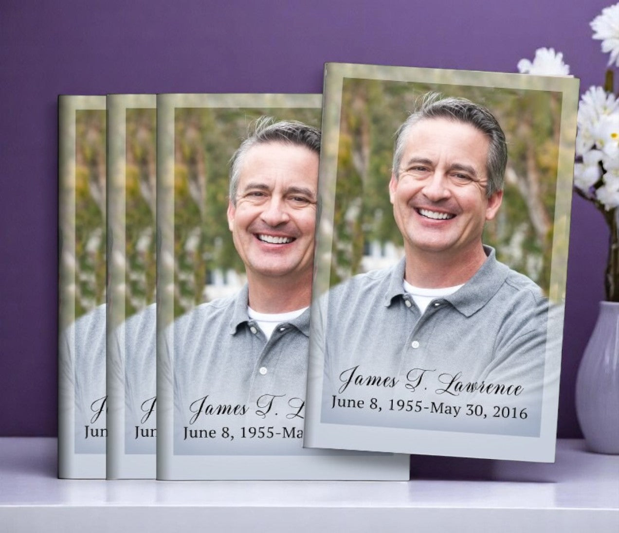Natures Own Bifold Funeral Program Design & Print (Pack of 50)