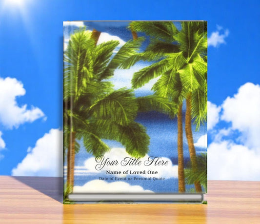Paradise Funeral Guest Book