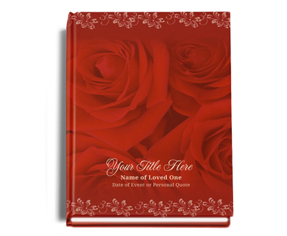 Passion Memorial Funeral Guest Book