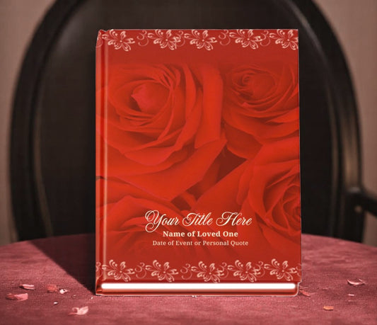 Passion Funeral Guest Book