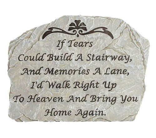 Personalized Build A Stairway Memorial Garden Stepping Stone - Funeral Program - Site Funeral Programs & Templates