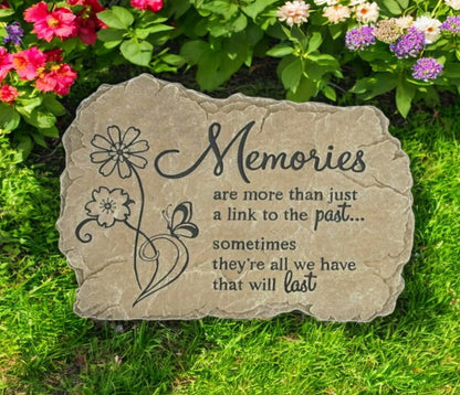Personalized Memories Memorial Garden Stepping Stone - Funeral Program - Site Funeral Programs & Templates