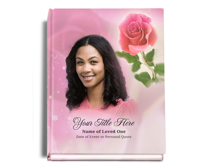 Petals Perfect Bind Funeral Guest Book