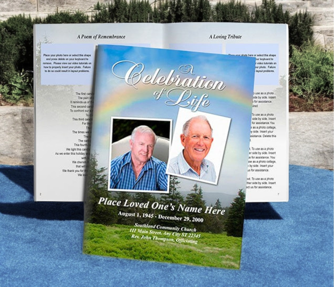 Promise Funeral Booklet Template