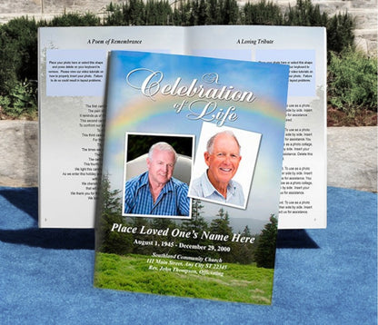 Promise Funeral Booklet Template