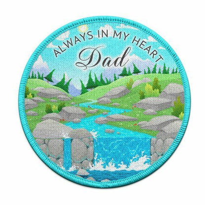 River Stream In Loving Memory Of Patch - Funeral Program - Site Funeral Programs & Templates