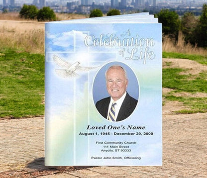 Salvation Funeral Booklet Template