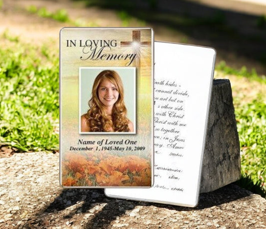Savior Prayer Card Template