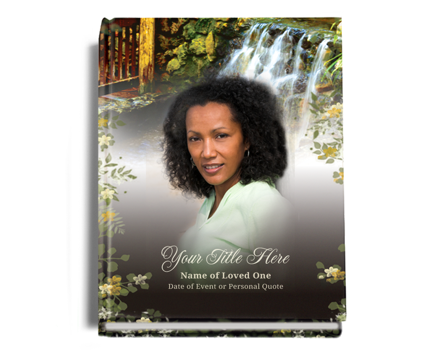 Serene Memorial Funeral Guest Book