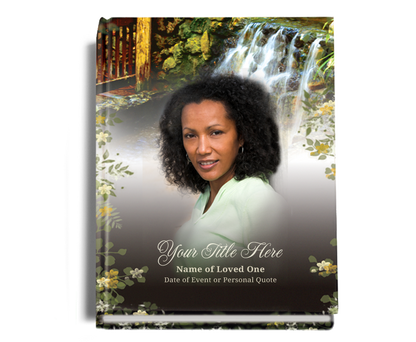 Serene Memorial Funeral Guest Book