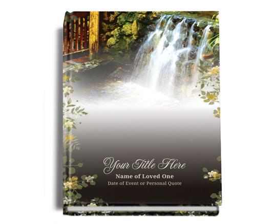 Serene Memorial Funeral Guest Book