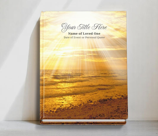 Shine Funeral Guest Book