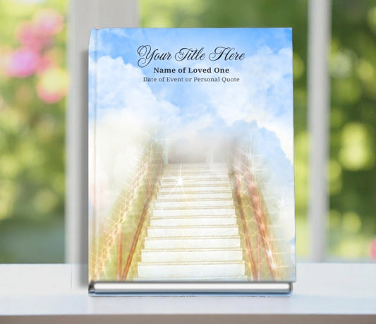 Stairway Funeral Guest Book