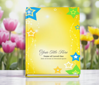 Starry Funeral Guest Book
