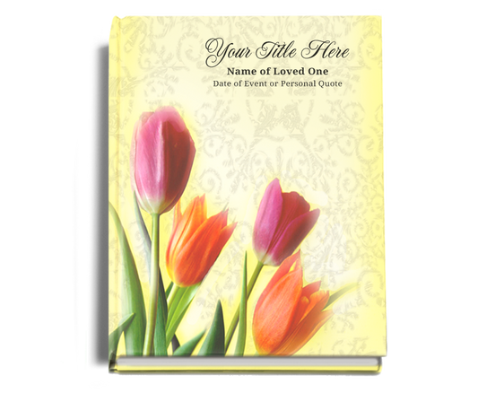 Sunny Memorial Funeral Guest Book