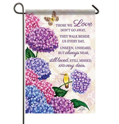 Those We Love Garden or Cemetery Flag - Funeral Program - Site Funeral Programs & Templates