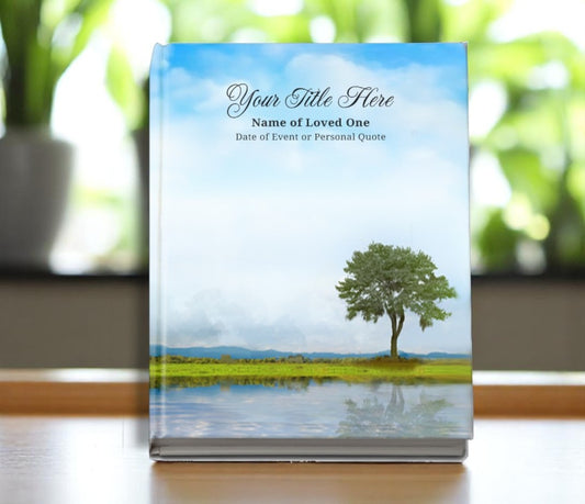 Treasure Funeral Guest Book