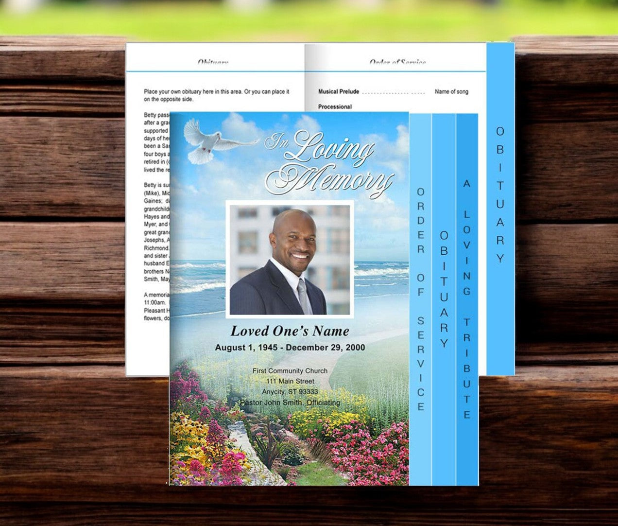 Unforgettable 8-Sided Graduated Program Template