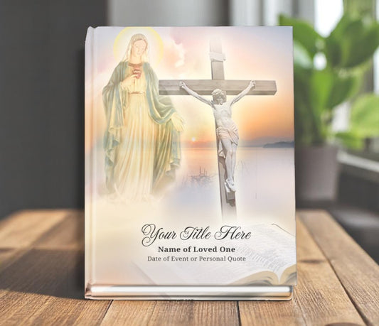 Vision Funeral Guest Book