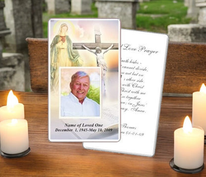 Vision Prayer Card Template