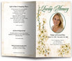 Spring Funeral Program Template | DIY Funeral Programs – Funeral ...