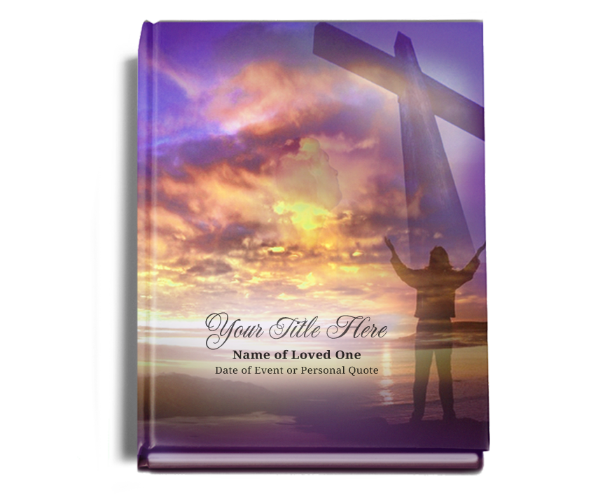 Worship Memorial Funeral Guest Book