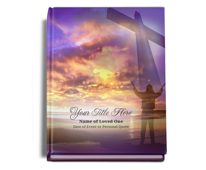 Worship Memorial Funeral Guest Book