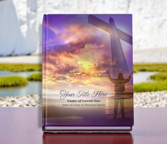 Worship Funeral Guest Book
