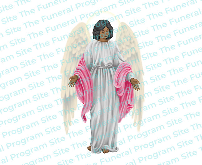 Angelina Angel Funeral Clip Art.