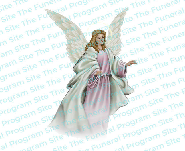 Faith Angel Funeral Clip Art.