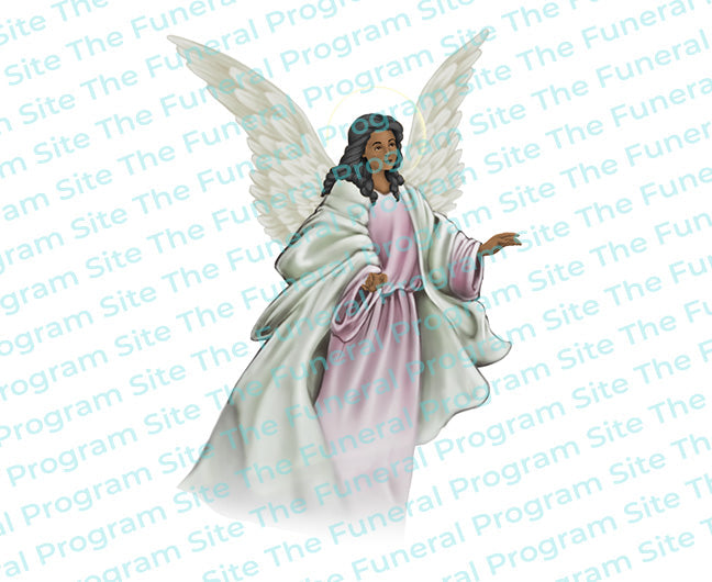 Faith Angel Funeral Clip Art.