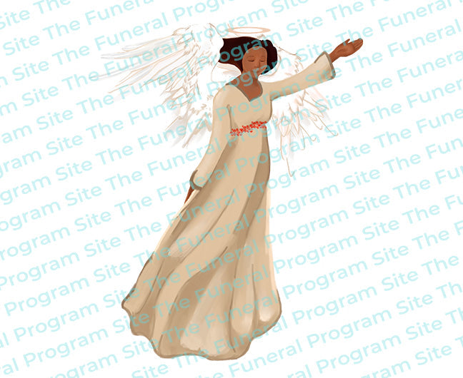 Fascination Angel Funeral Clip Art.