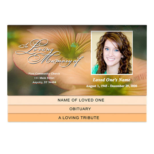 Floral 8-Sided Graduated Bottom Fold Template.