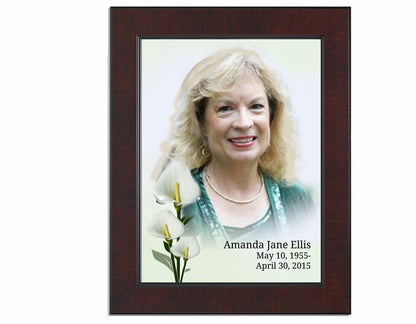 Calle Funeral Memorial Poster Portrait.