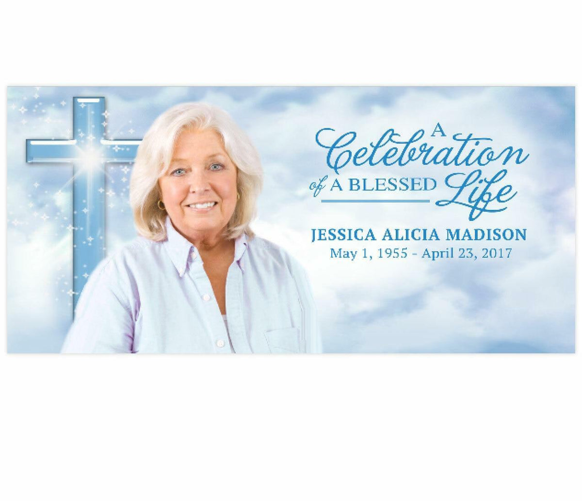 Funeral Program Inserts Adoration Cross Casket Panel Insert – Funeral Program-Site Funeral ...