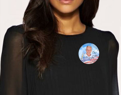 Air Force Memorial Button Pin (Pack of 10).