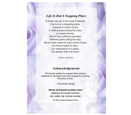 Rapture 8-Sided Graduated Program Template.