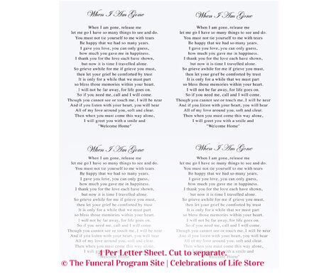 Dreamstime Small Memorial Card Template.