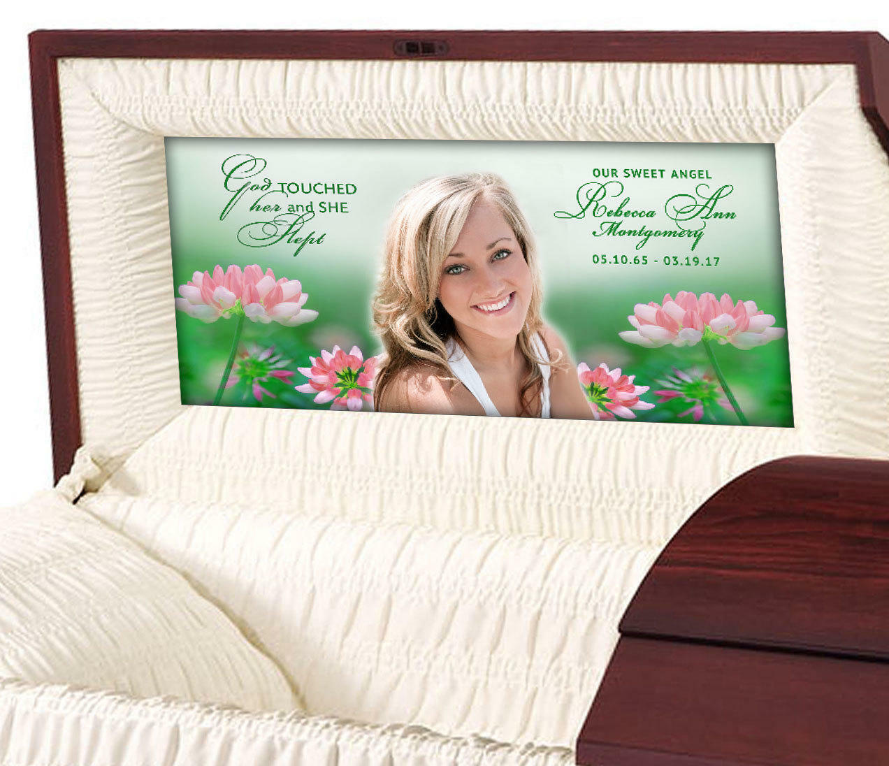 Ambrosia Casket Head Panel Insert – Funeral Program-Site Funeral ...