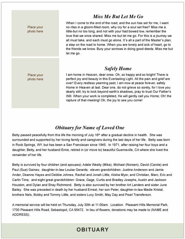 Fishing 8-Sided Graduated Bottom Fold Program Template.