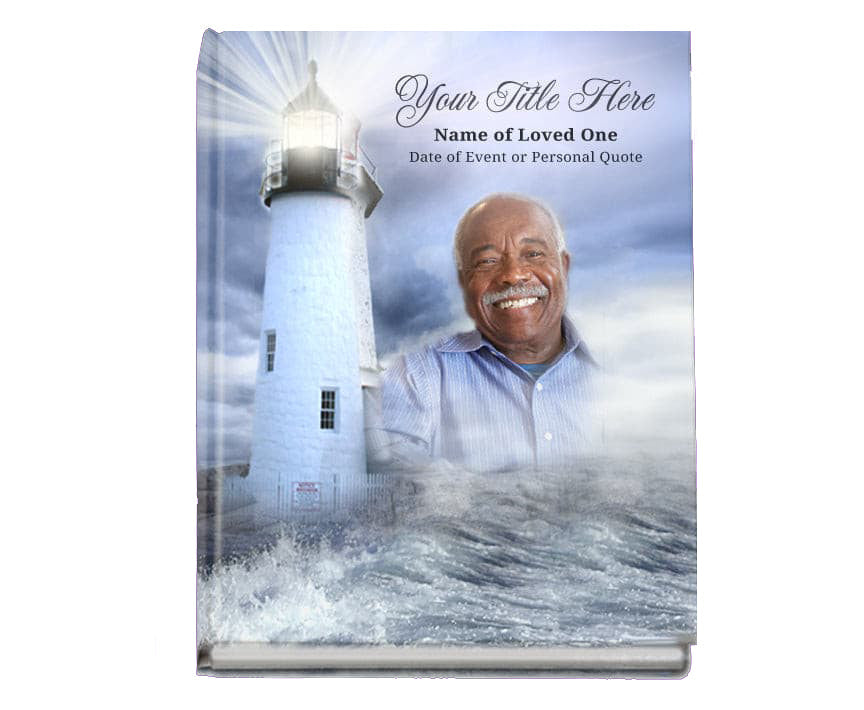 Lighthouse Memorial Funeral Guest Book