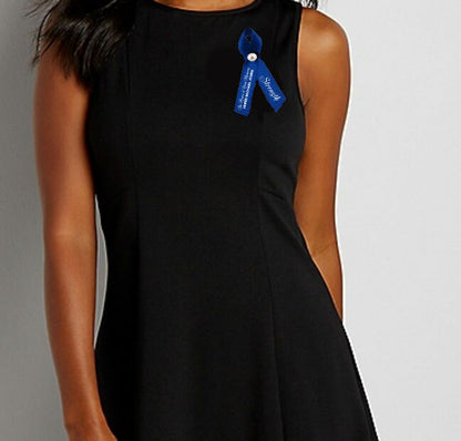 Black/Pink Ribbon Loss of A Female Loved One - Pack of 10.