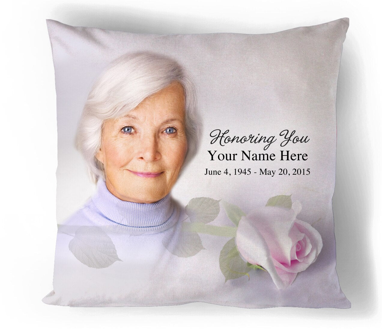 Beloved In Loving Memory Toss Pillow.