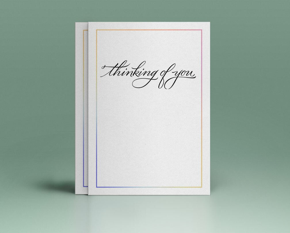 Thinking of You Condolences Word Art.